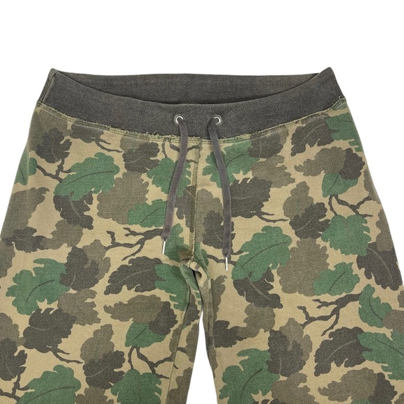VHTF: Y2K Lucky Brand ☯︎︎ Camo Leaf Print Sweatpants ☯︎︎ Army Green ☯︎ Small Med - Picture 6 of 15